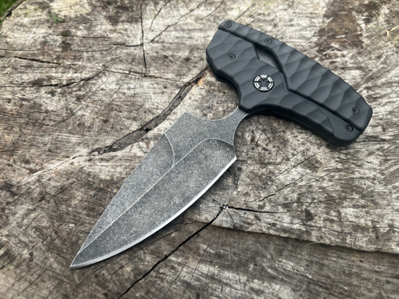 Couteau droit convertible MORPH X lame Stonewashed