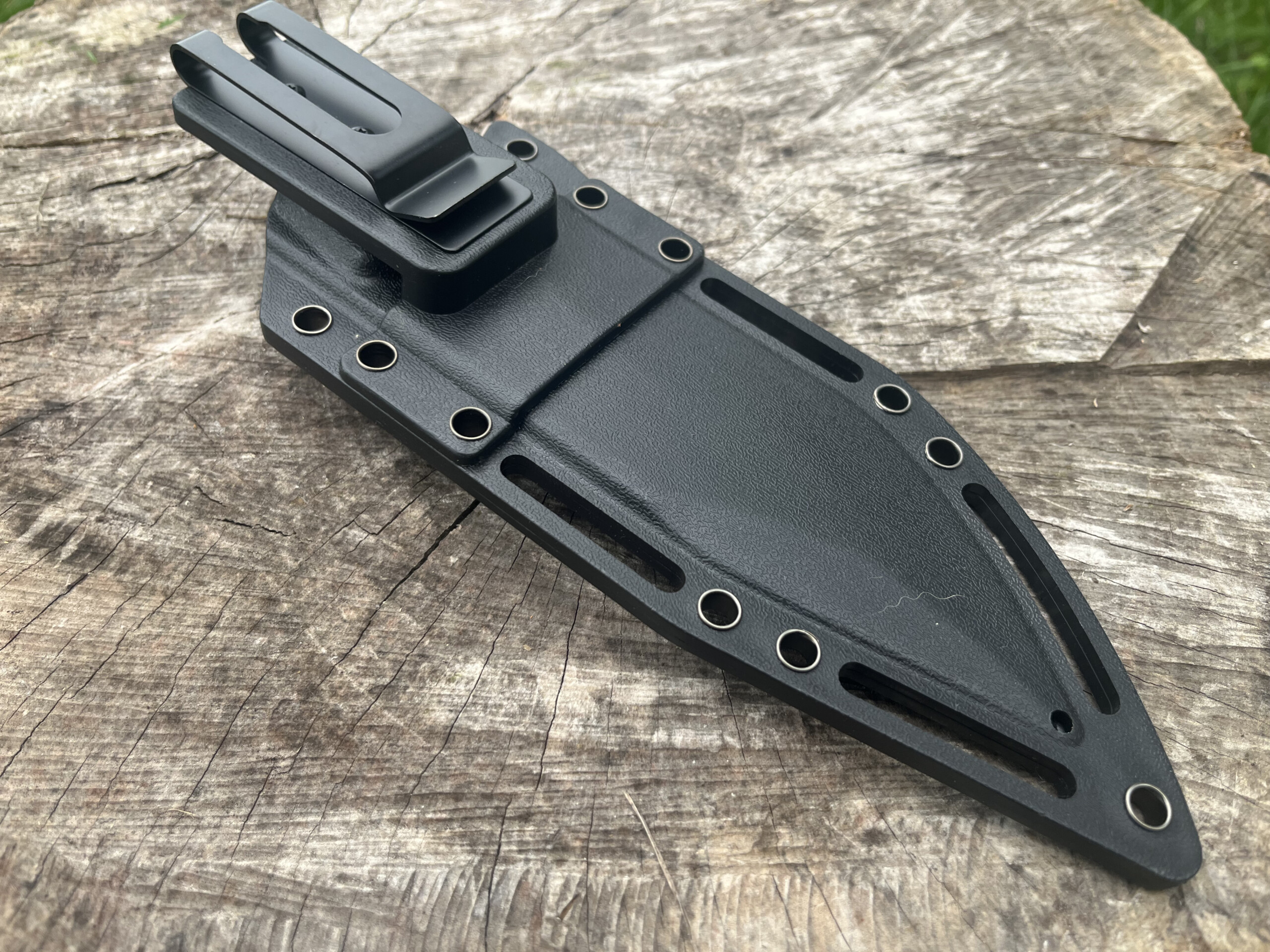 Clip métallique arrière de l'étui Kydex Blade Hero